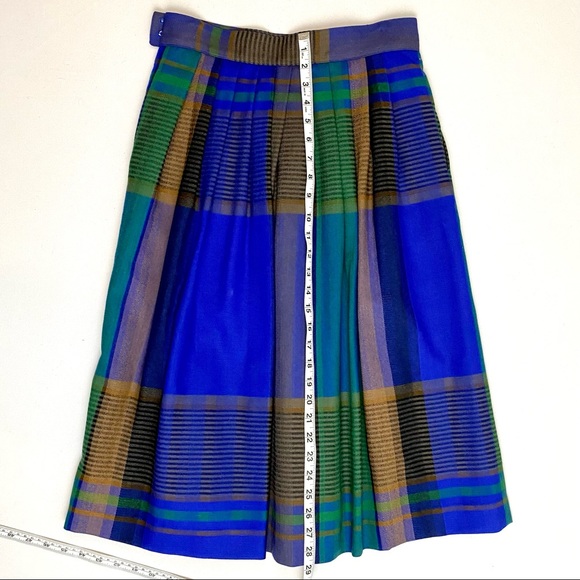 Liz Claiborne NWOT Vintage A-Line Skirt Purple Plaid Sz. 12 Petite HAS POCKETS! - Picture 10 of 10